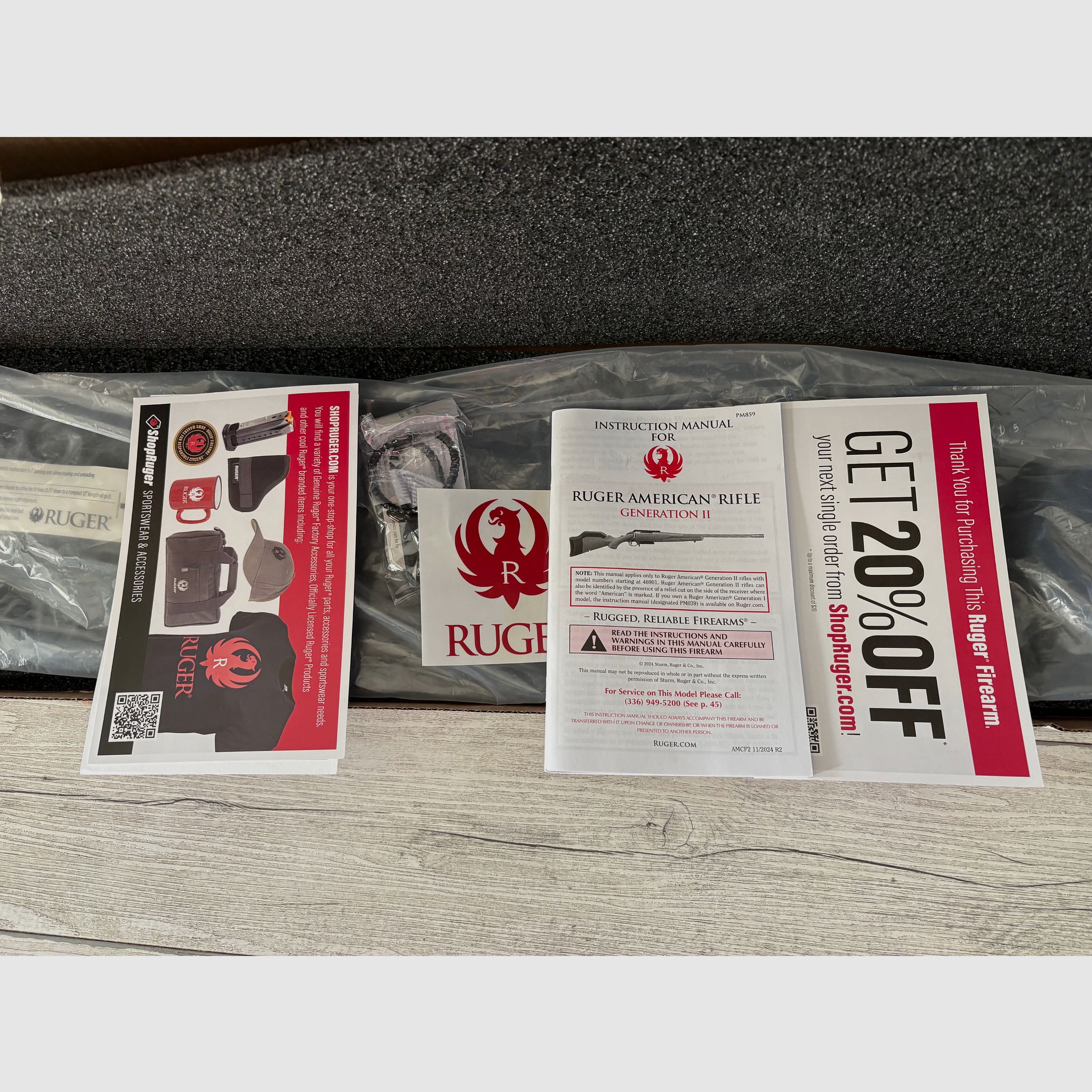 Ruger American Rifle Gen. 2 Standard en .223 Rem
