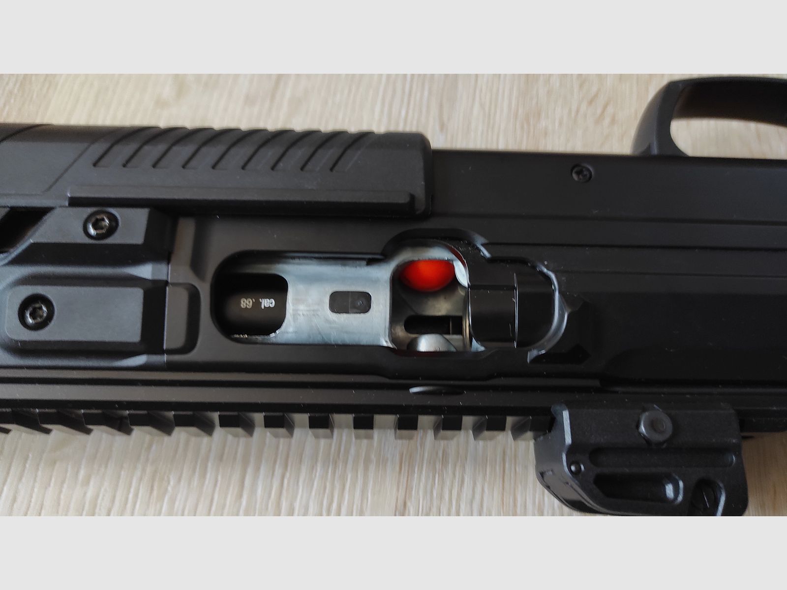 T4E TX 68 /HDX68 CO2-RAM Pump-Action Shotgun kal. .68 zwart incl. draagtas