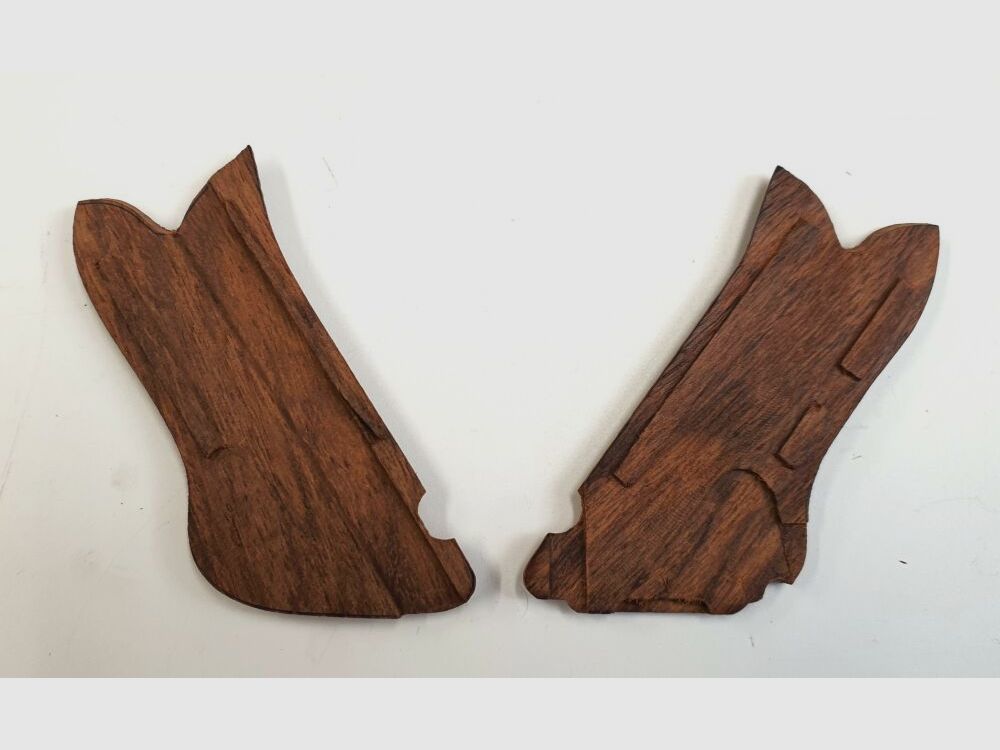 Unekannt Griffschalen Luger 08, P08 Holz Links und Rechts - Neu