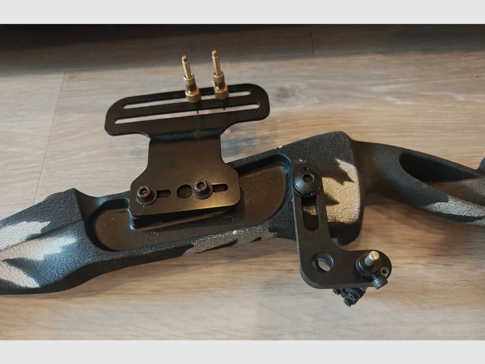 Arc à poulies, 11 flèches, longueur de tirage 28