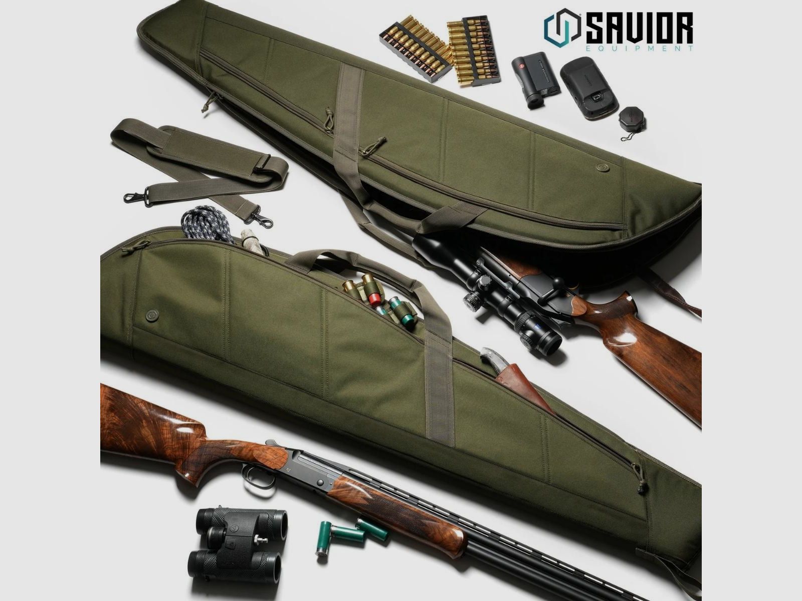 Savior - Enkele geweertas – Scout-jachtkoffer - 50" – OD Green - RB-HT50-SG-OG, afbeelding 4 van 7