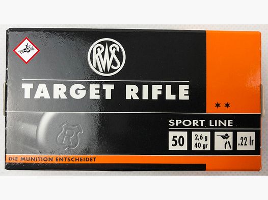 RWS rimfire cartridge target rifle .22lr