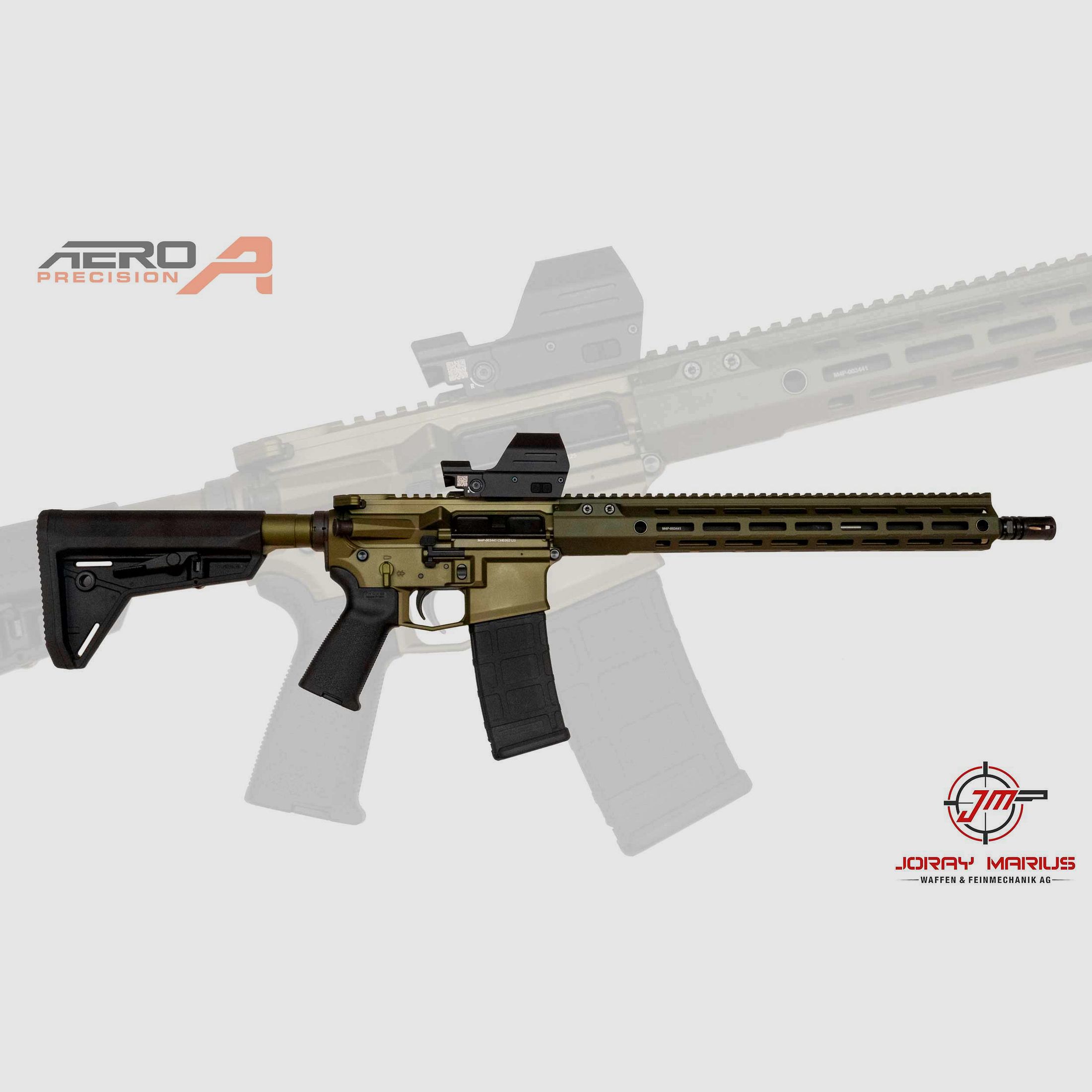 Aero Precision M4E1 PRO 5.56 NATO OD Green