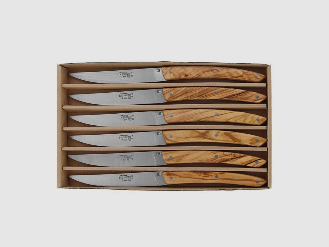 SET 6 MESSER BJB LE THIERS OLIVE, Bild 1 von 2