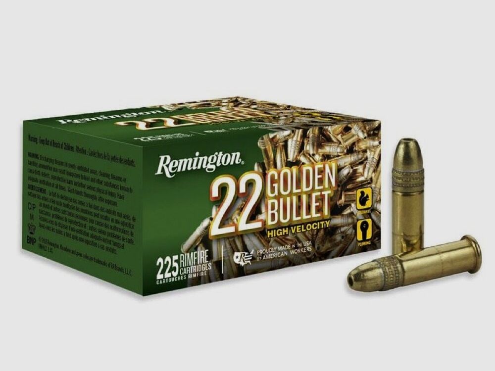 Remington Golden Bullet BPHP 36grs 225St .22lr, immagine 1 di 3