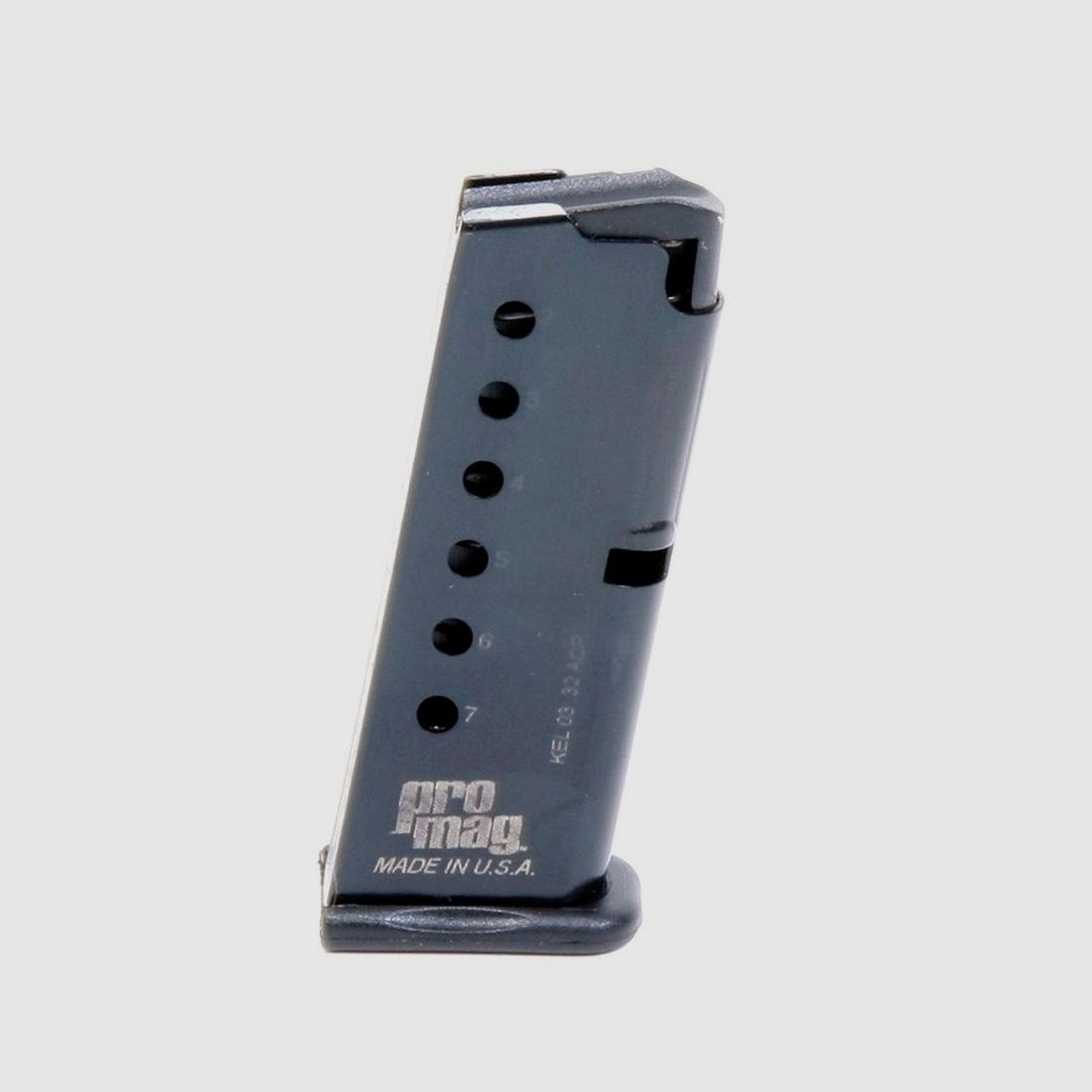 KEL-TEC P-32 .32 ACP (7) RD ACIER BLEU
