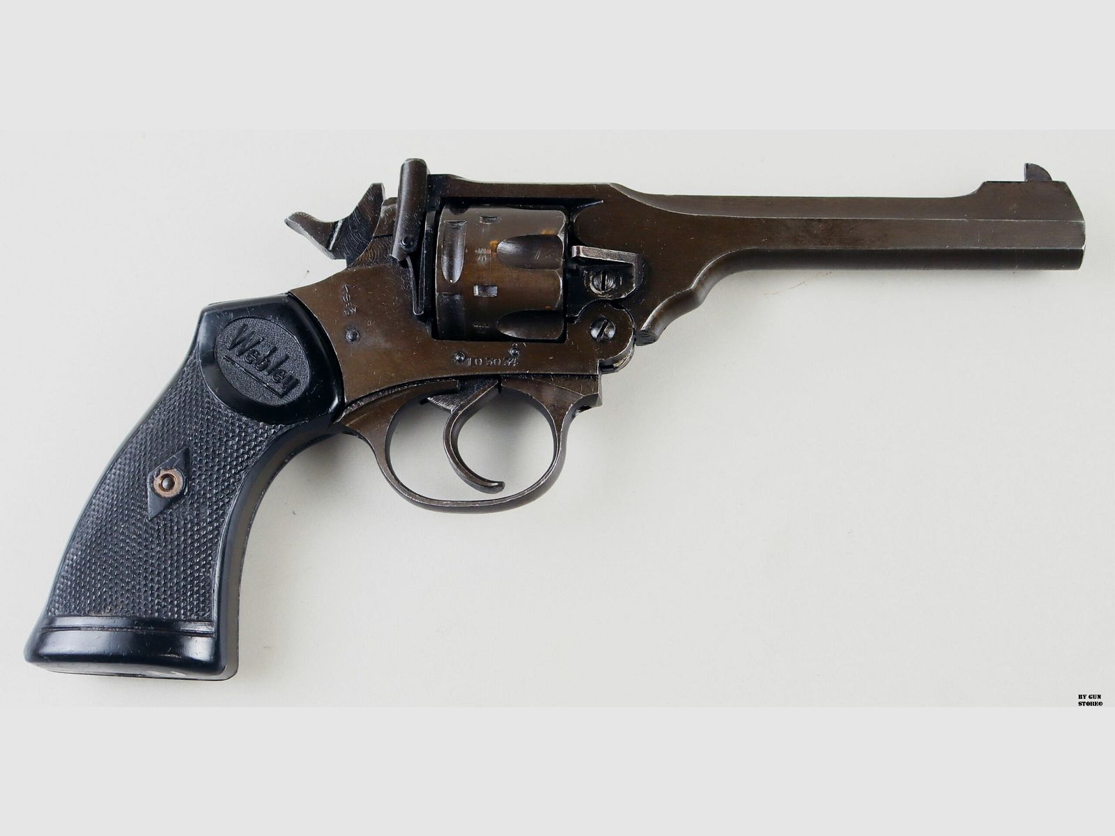 Revólver Webley & Scott mod. Mark IV cal. 38 n.º de serie 103034, imagen 3 de 10