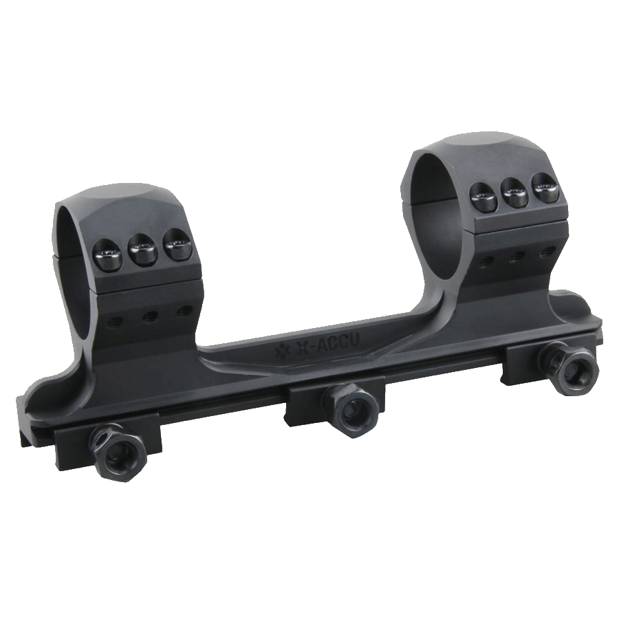 Montura Vector de una pieza con anillas 34mm X-Accu High Carril Picatinny