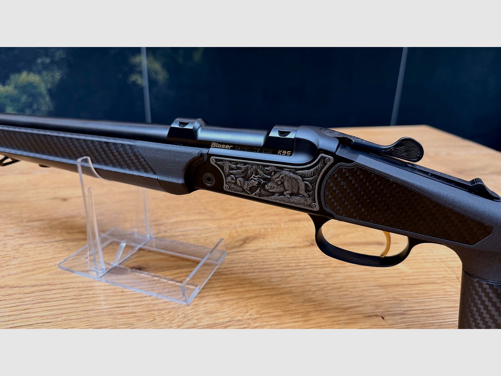 FBT – FINE BALLISTIC TOOLS / UNIC CARBON SCHAFT FÜR BLASER K95 / MIT SYSTEM!!!