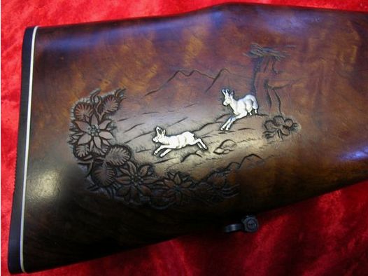 Rothenburg weapon corner silver motifs with carving