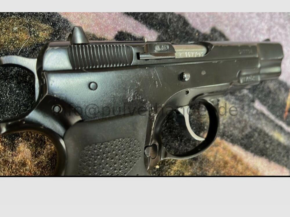 CZ75 halbautomatische Ganszstahlpistole zum Sonderpreis 9mmLuger