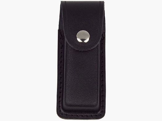 Leather case black handle length 11cm size: 11.5x3.5x1.7cm