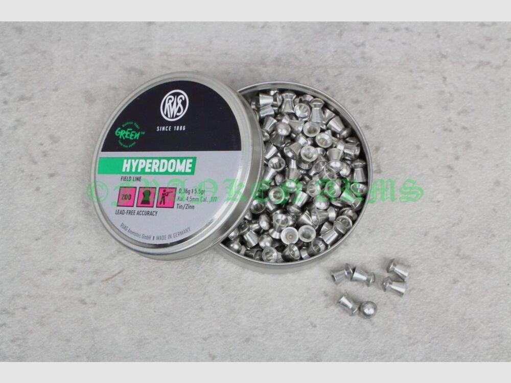 RWS HyperDome 4,50mm 200 Stück Staffelpreise