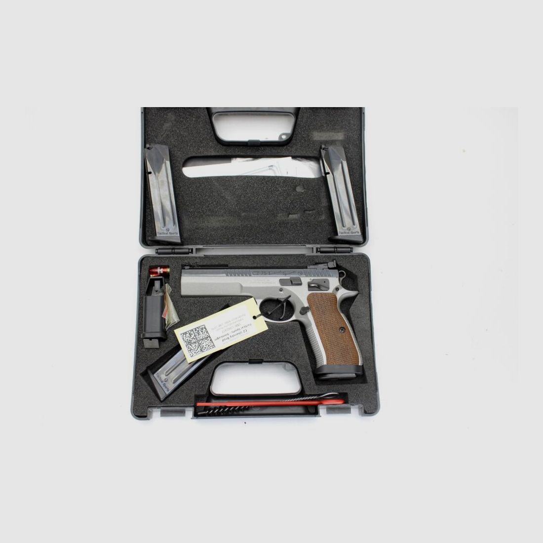 Pistola CZ 75 TS Tactical Sports Bi Color Duo Tone 9mmLuger