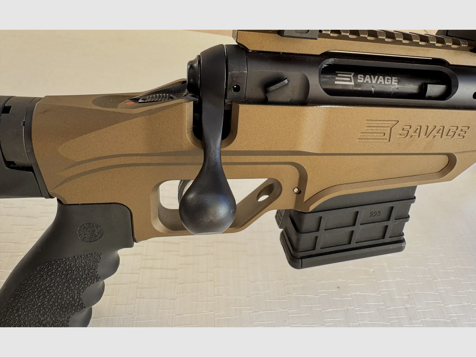 Savage 10/110 BA Stealth Evolution Kaliber .223 Remington – Hochwertige Long-Range-Präzisionsbüchse, Bild 4 von 6