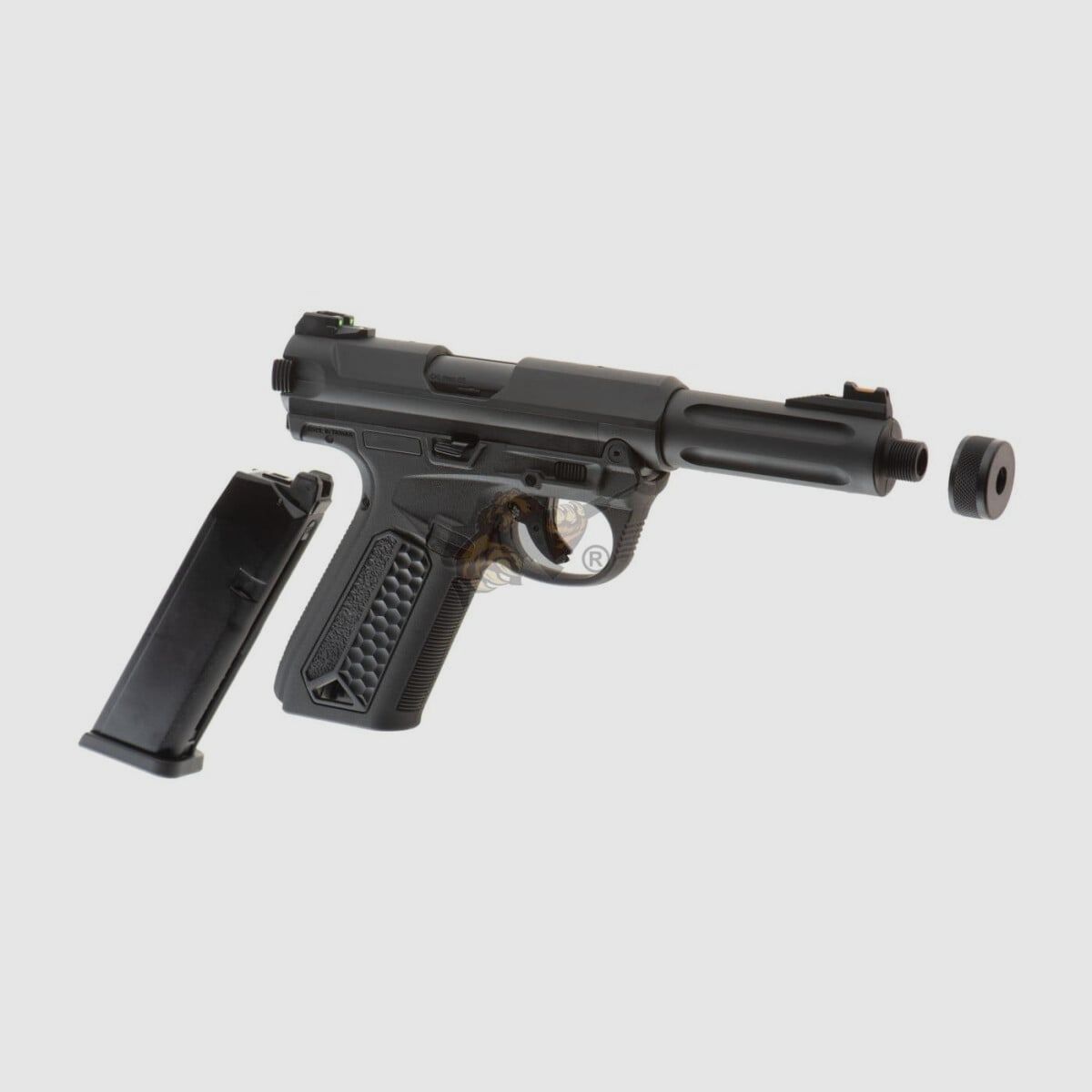 AAP01 Assassin Gas Blow Back Schwarz Airsoft Frei ab 18 – GBB – F | Action Army