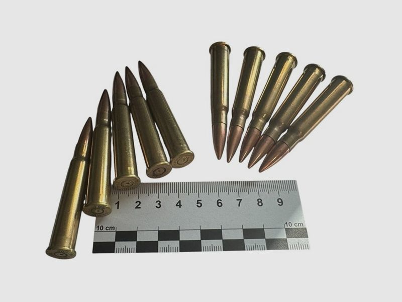 10 sztuk dekomisjonowane .303 British – pełnopłaszczowe, Lee Enfield