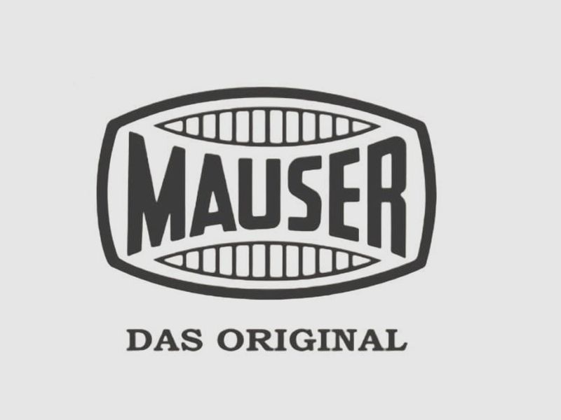 Mauser Logo-Aufkleber
