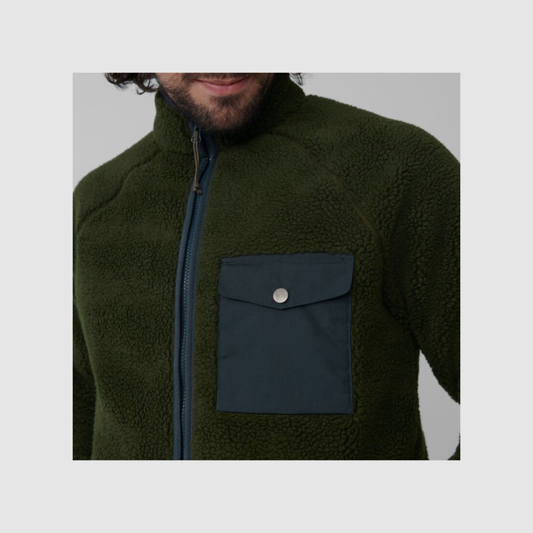 Fjällräven Herren Jacke Vardag Pile Fleece