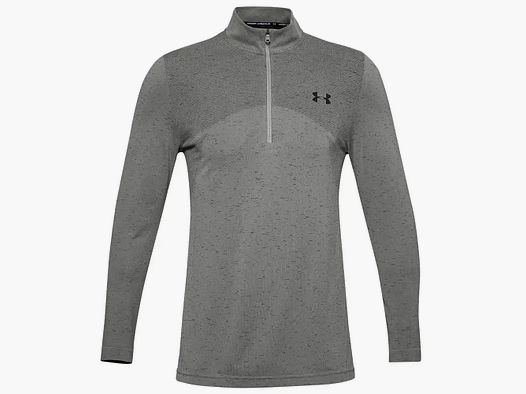 Under Armour Under Armour Shirt Seamless 1/2 Zip - Czarny / M Mężczyźni