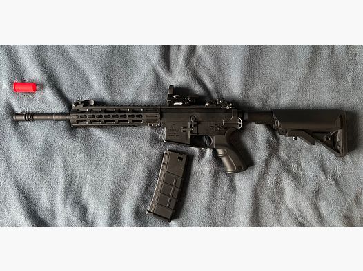 Tippmann Commando AEG Carbine 14,5” (M4, schwarz) Airsoft, Gewehr