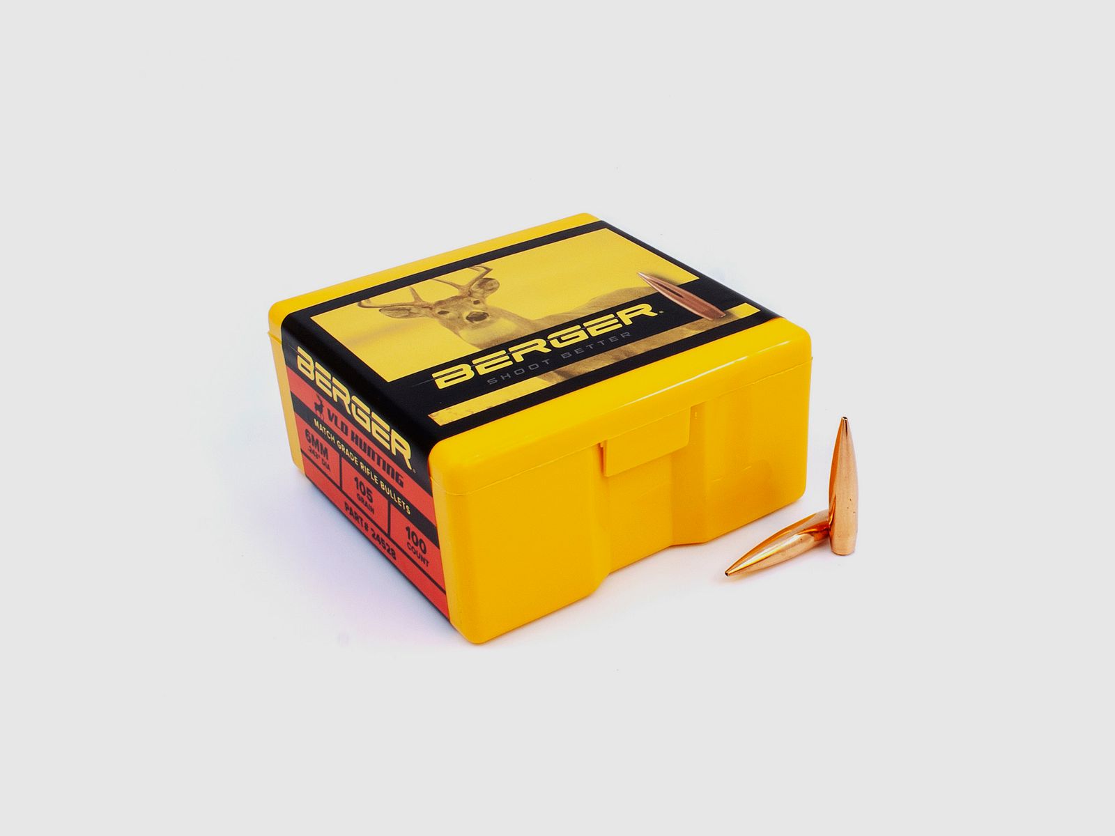 Berger Geschoss 6mm/.243 VLD Hunting 105GR 100 Stück