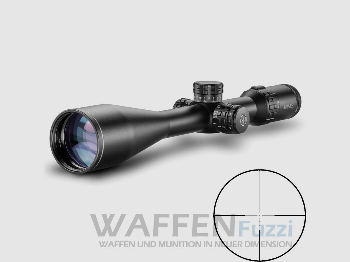 Hawke Frontier 30 SF 5-30x56 riflescope LR Dot illuminated reticle