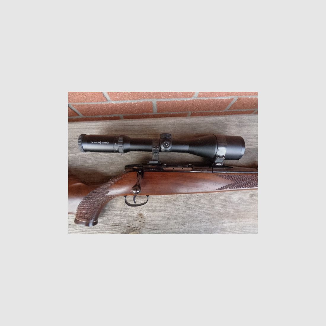Sauer 80  Kal. 243 Win mit Schmidt und Bender 3-12x50 Klassik Abs 4. beleuchtet