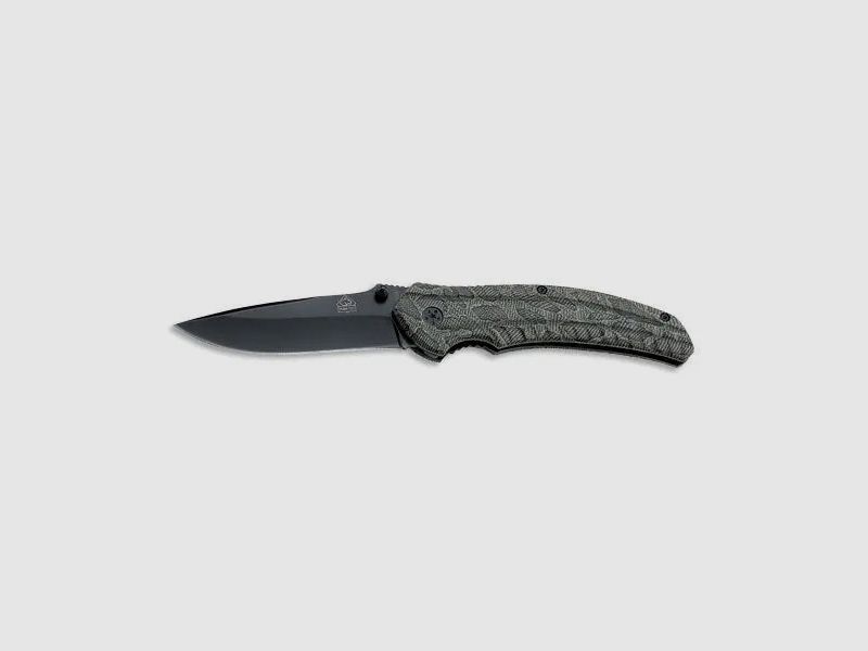 PUMA TEC Einhandmesser (Aluminium mit Clip)