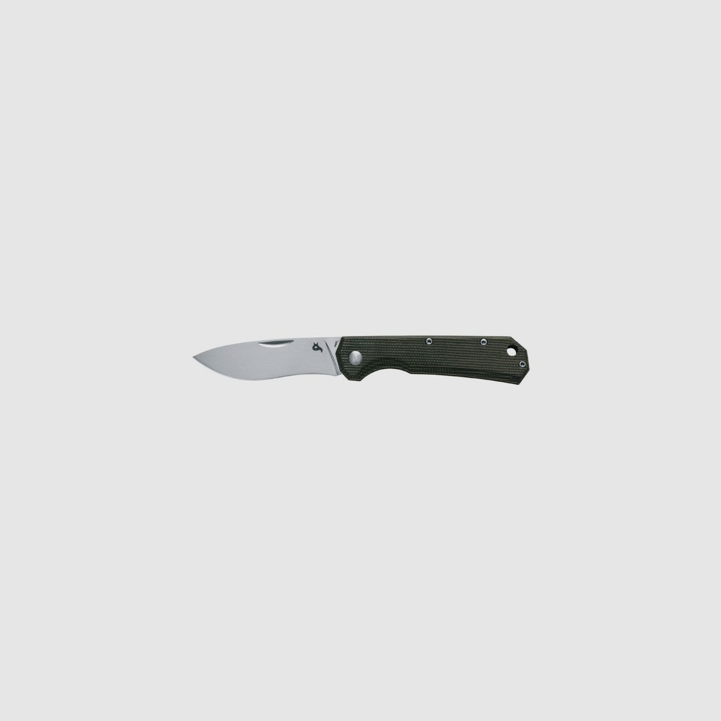 Black Fox - Drop Point Messer Ciol mit grünem Griff von Fox Knives (BF-748 MI), Bild 1 von 3