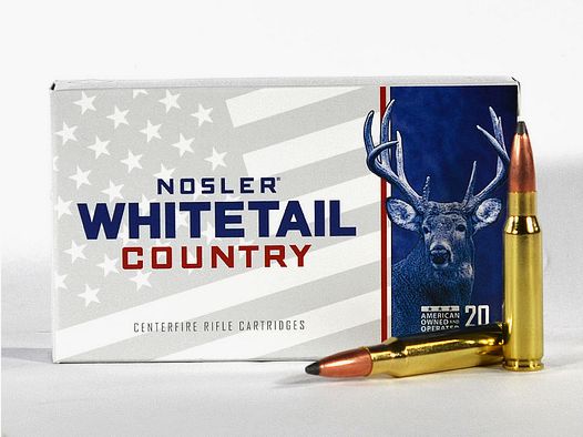 NOSLER Whitetail Country .308 Winchester 165 grs 1 Packung (20 Schuss á 1,495 €*)