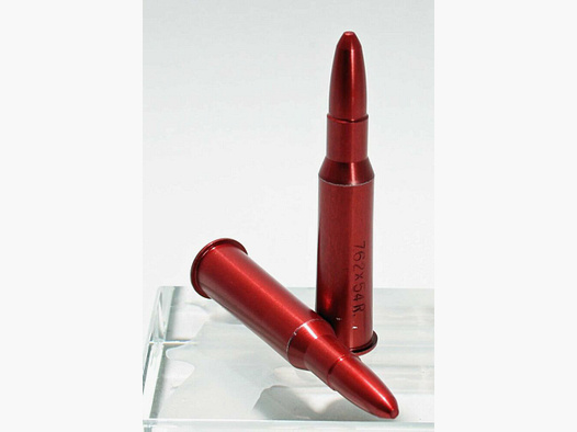 Accessoires d'arme cartouche de tampon en aluminium 2 pièces cartouches 7.62x54R