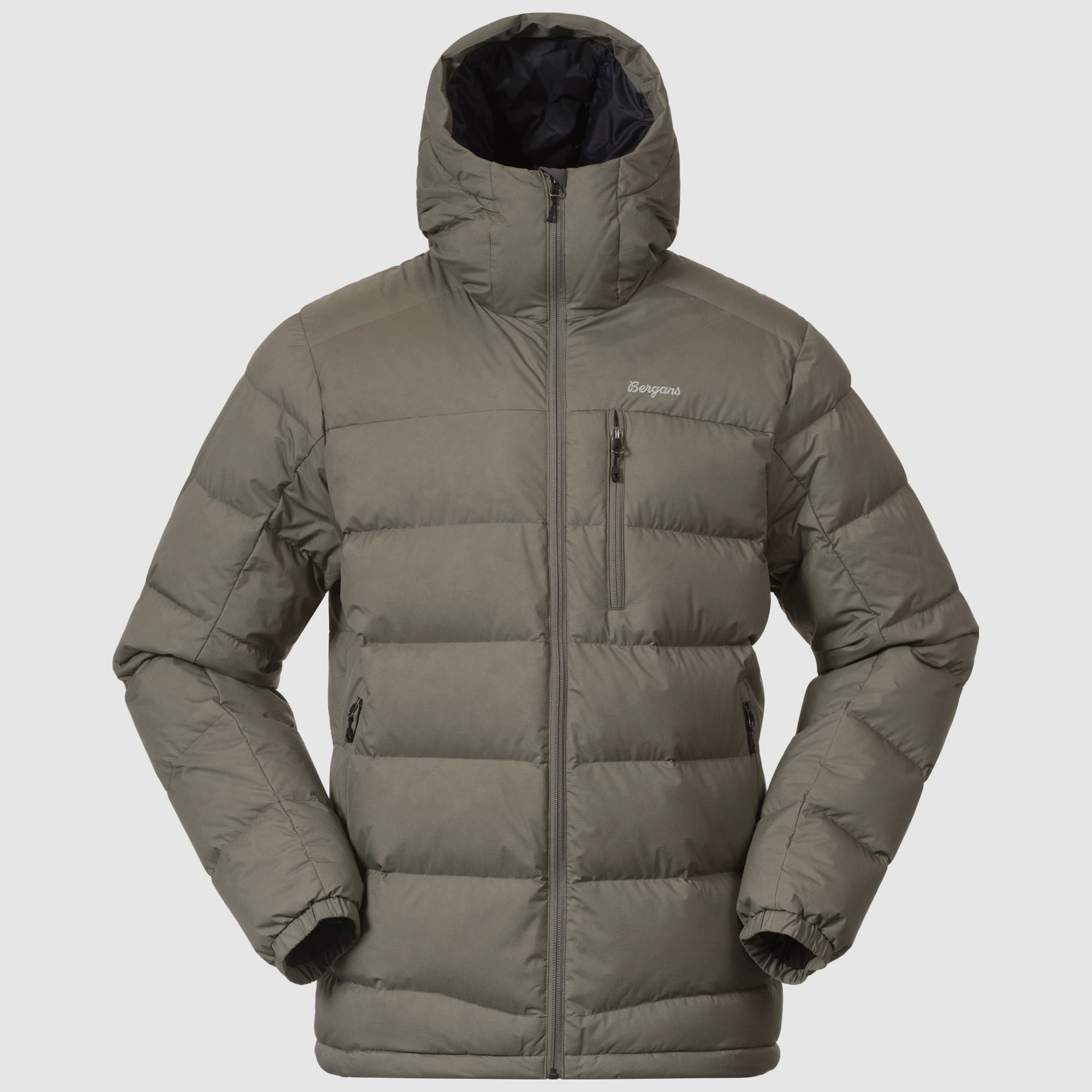 Bergans Warm Down Jacket Men Green Mud L