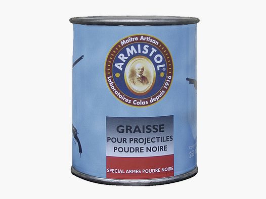 GRAISSE PROJECTILES POUDRE NOIRE