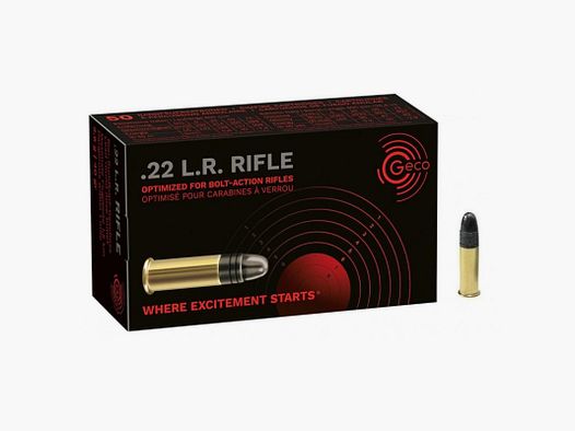 50 Munitions Geco Rifle Cal.22LR
