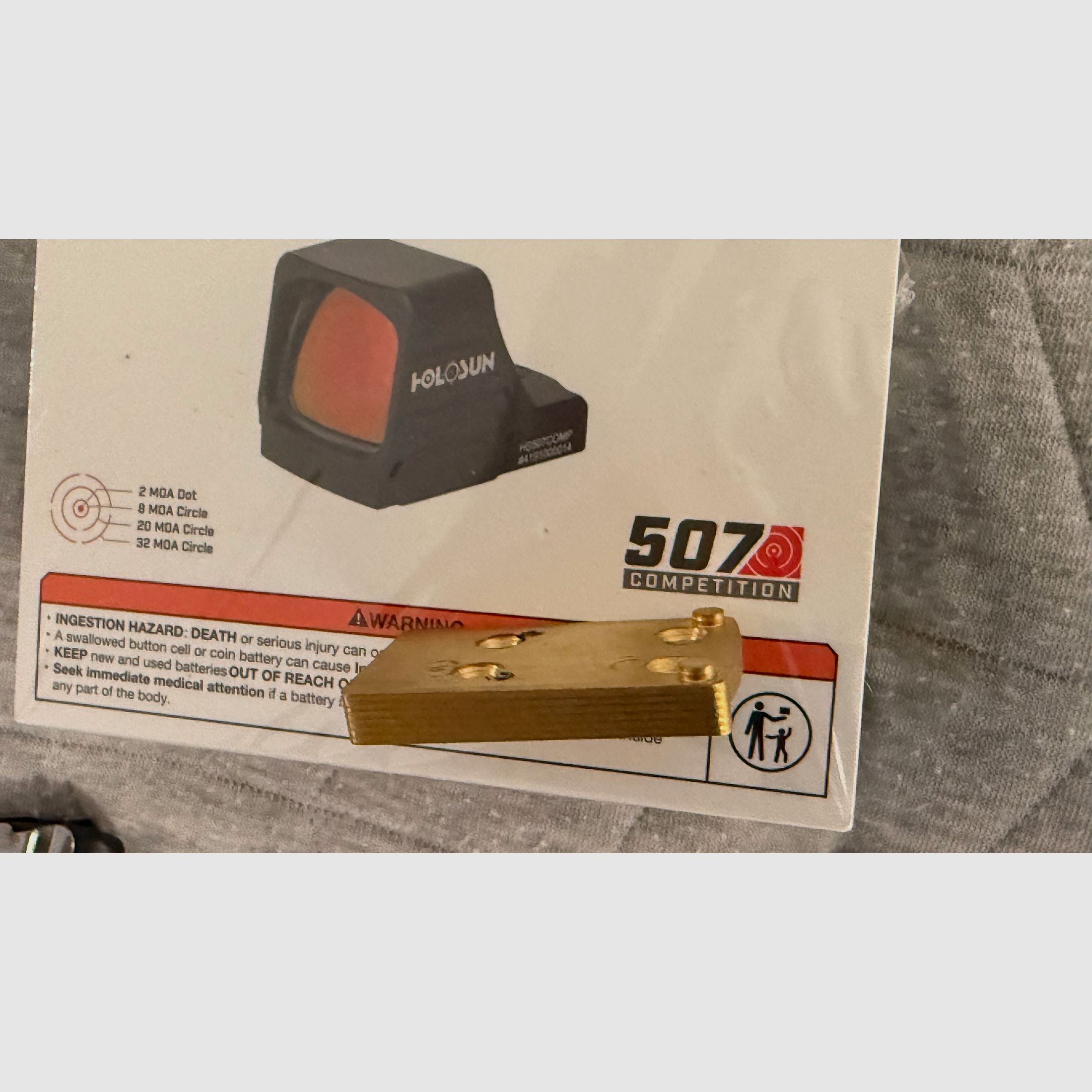 IPSC Standard Optic STI 2011 HPS Guns Range Master 5.4“ with front cut, Picatinny rail weapon is optic ready and Odin2 stock