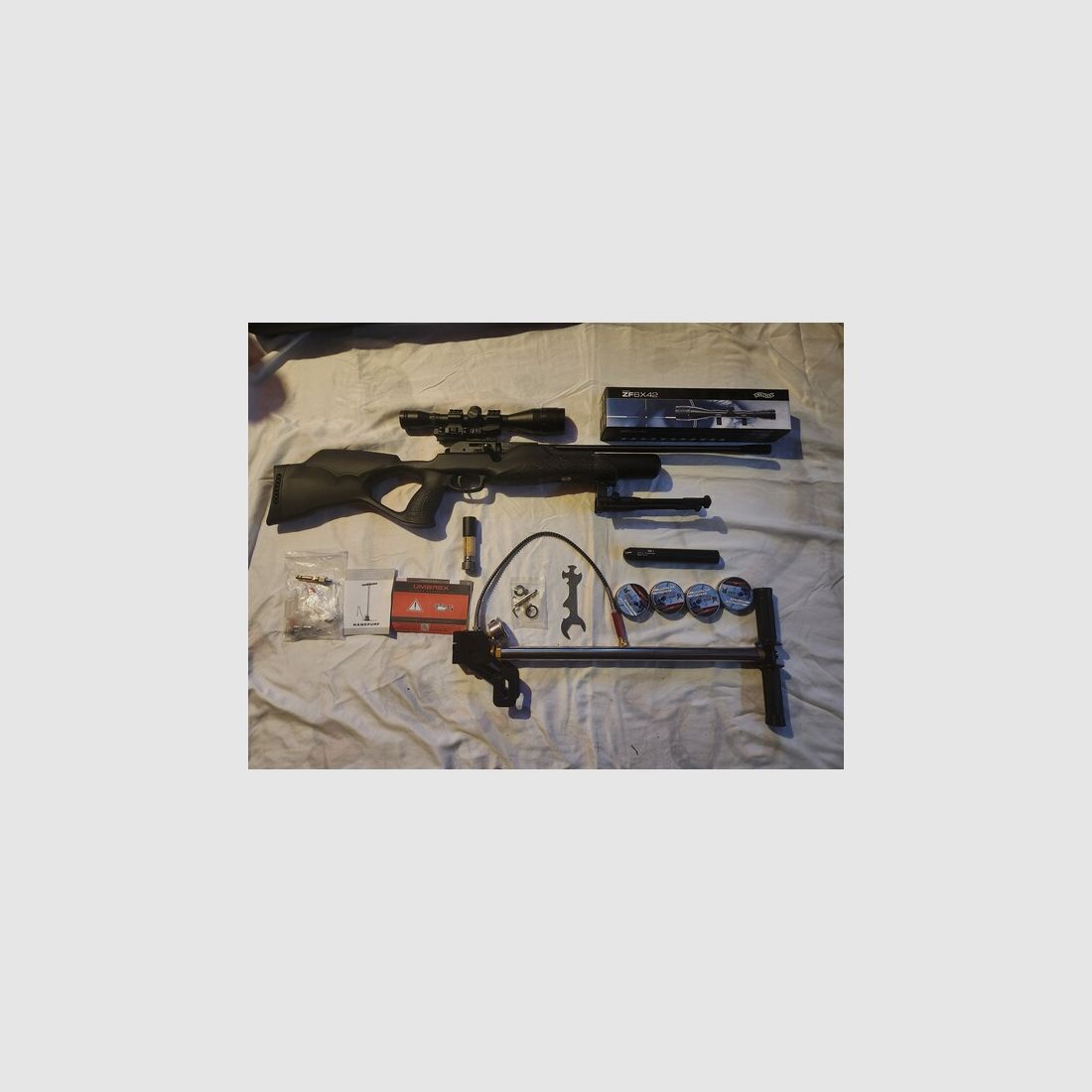 Walther Rotex RM8 Varmint 4.5mm Kompletttset