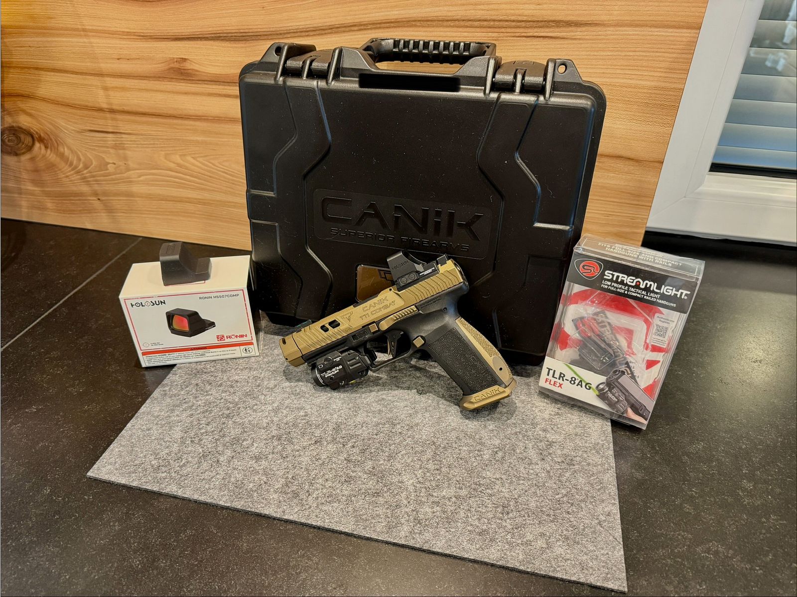 Canik TP9  TTI Combat Taran Tactical 9x19mm