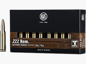 RWS  .222 REM TMS 3,24G 20ER