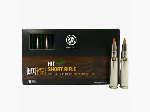 RWS	 .308Win HIT Short Barrel 9,7g/150grs