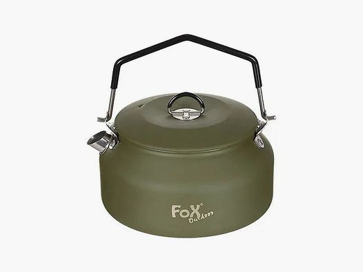 Fox Outdoor Fox Outdoor Wasserkessel Edelstahl 1 L oliv