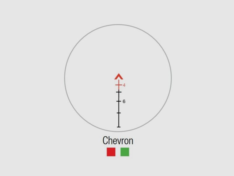 ACOG 3.5x35 LED Chevron Red .223/5.56 TA51, afbeelding 2 van 5
