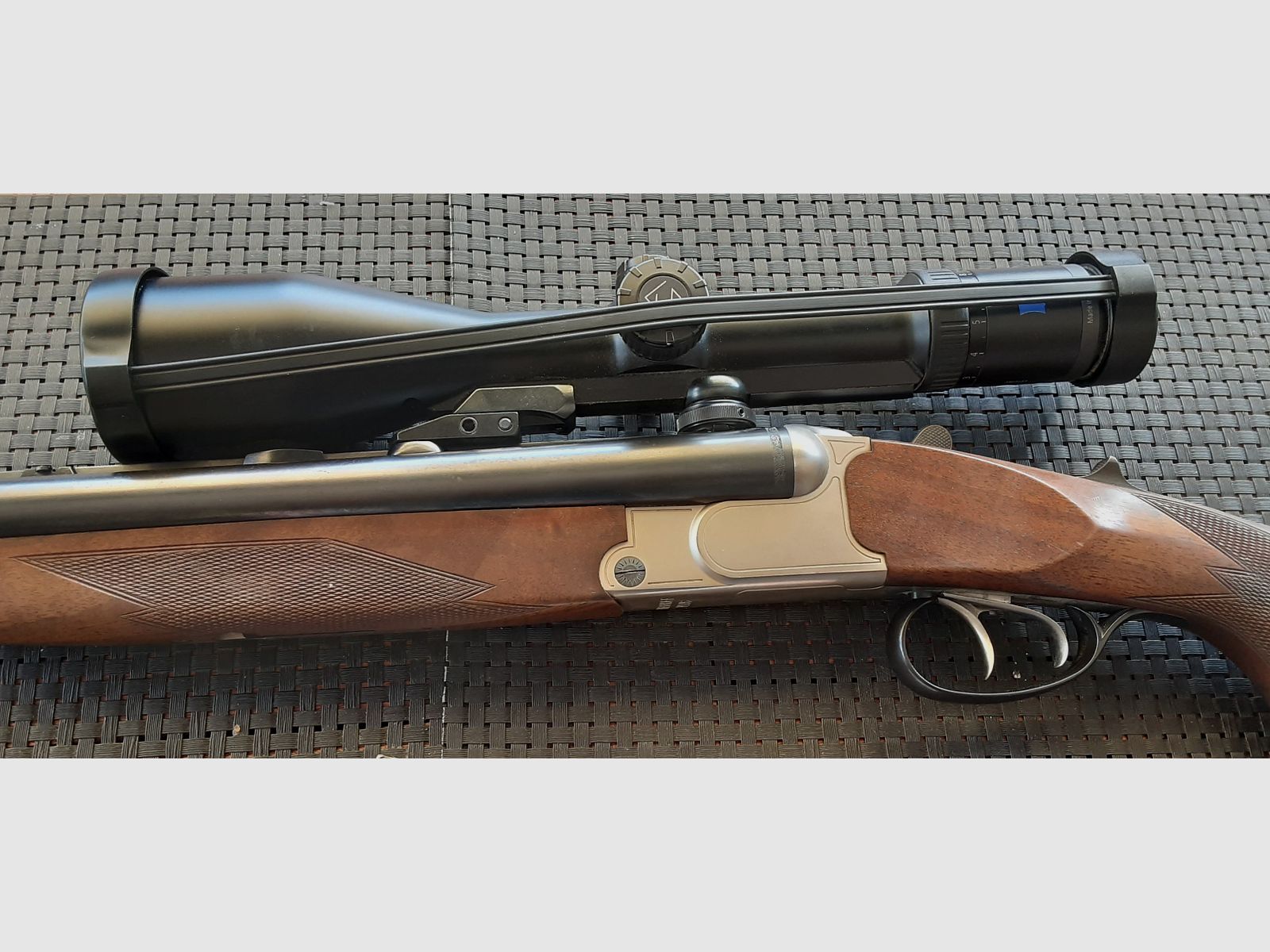 Drilling Krieghoff Plus 30.06, 12/70, 22 Hornet mit Zeiss Victory HT 3-12x56 TOP !