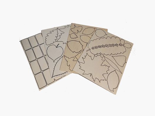 Lieu d'apprentissage Ensemble d'artisanat Arbre Jeu de mémoire