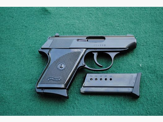 Walther Mod. TPH, twee originele magazines met schoen