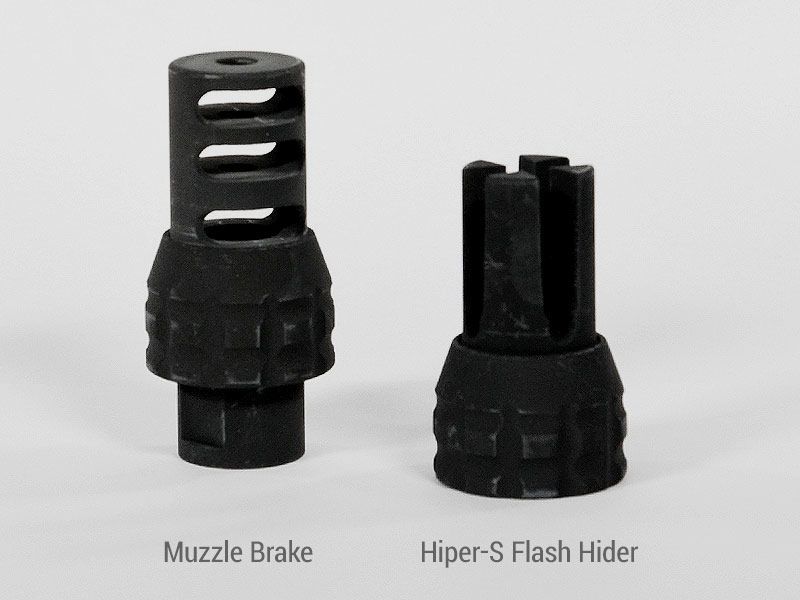 ASE UTRA BoreLock Supresor de Llama Hiper-S Flash Hider .30 / Rosca M15x1 para HK MR308/MR223
