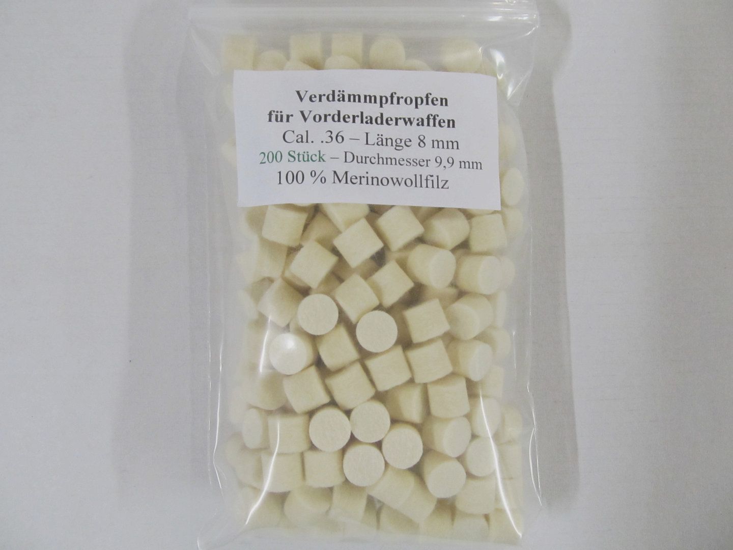 Dämmfilze trocken .36 Stärke 8mm