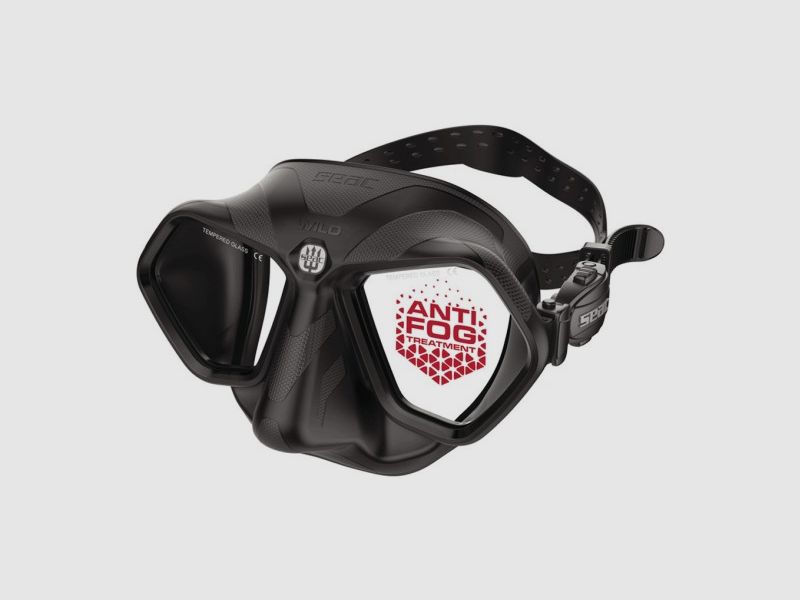 SEAC SUB MASKE WILD ANTIFOG / SCHWARZ, Bild 1 von 2