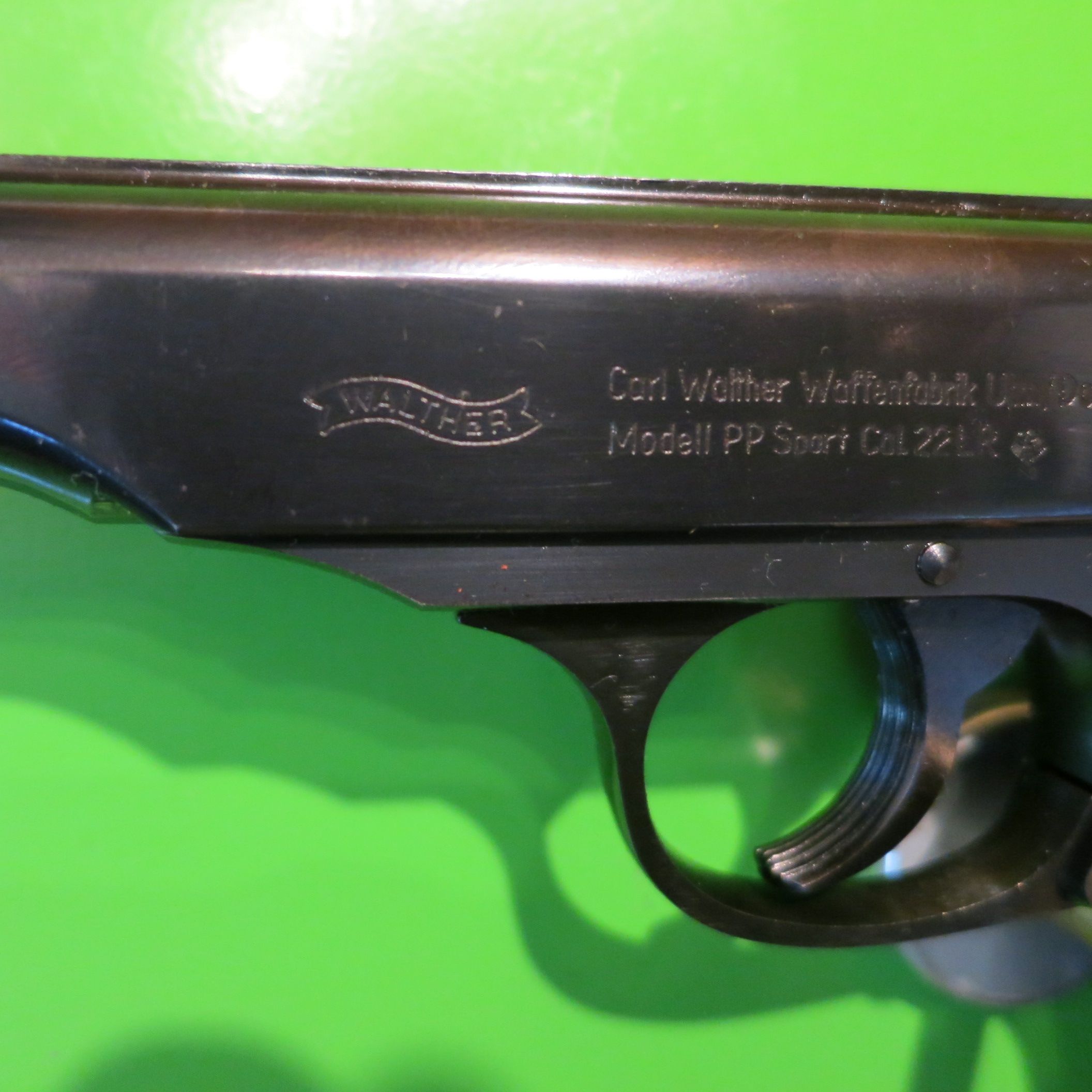 Sport-Pistole Walther PP Sport, Kaliber .22lr      #33