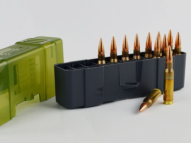 PLANO 20er Patronen-BOX .308 Win. / .243 Win. / .45-70 Gov. / .300 WSM / und ähnliche